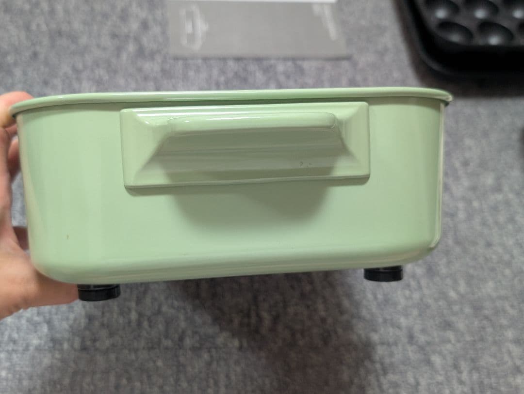 BRUNO　コンパクトホットプレート　3種プレート　セラミックコート鍋付