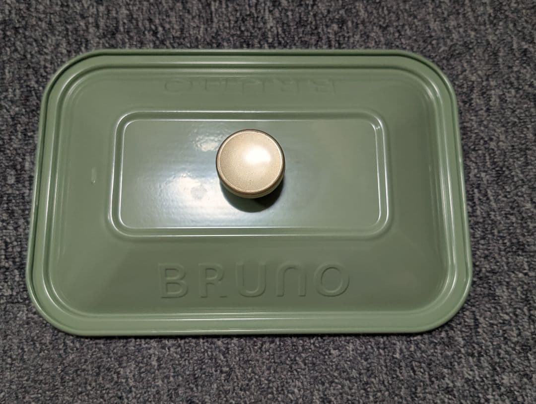 BRUNO　コンパクトホットプレート　3種プレート　セラミックコート鍋付