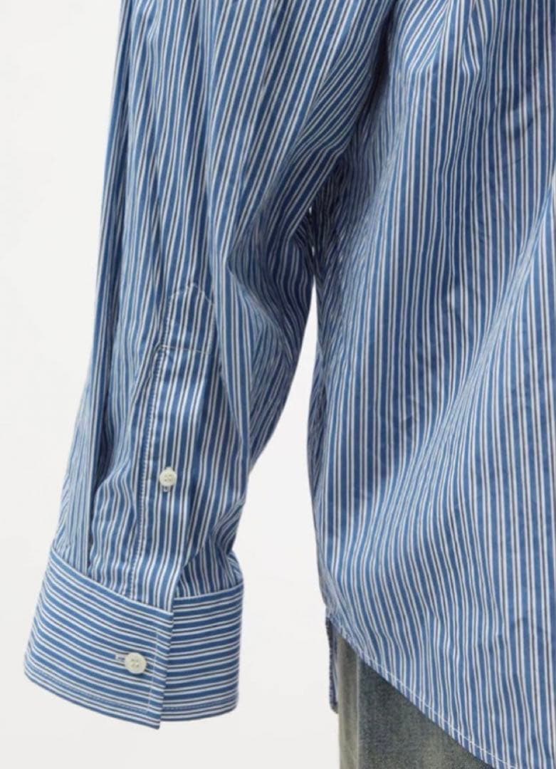 トップス BALENCIAGA oversized stripe shirt xxs