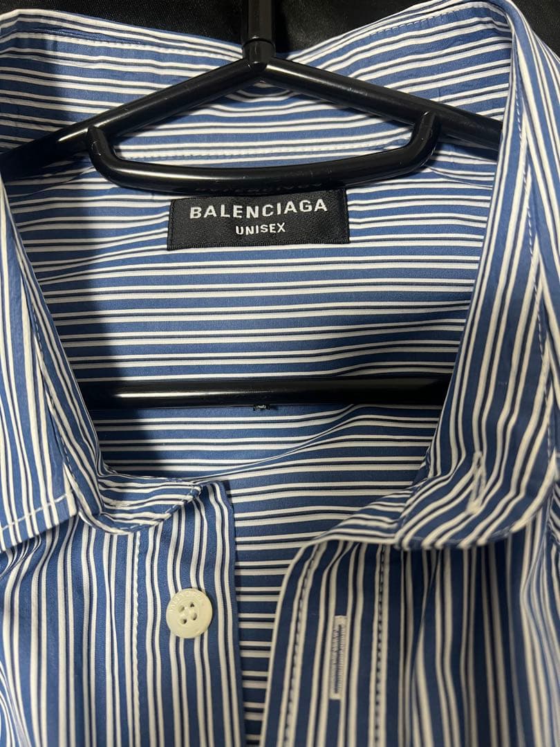 トップス BALENCIAGA oversized stripe shirt xxs