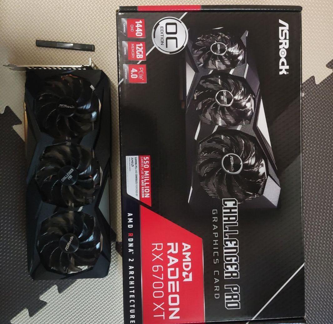 グラフィックボード・グラボ・ビデオカード ASRock Radeon RX 6700 XT