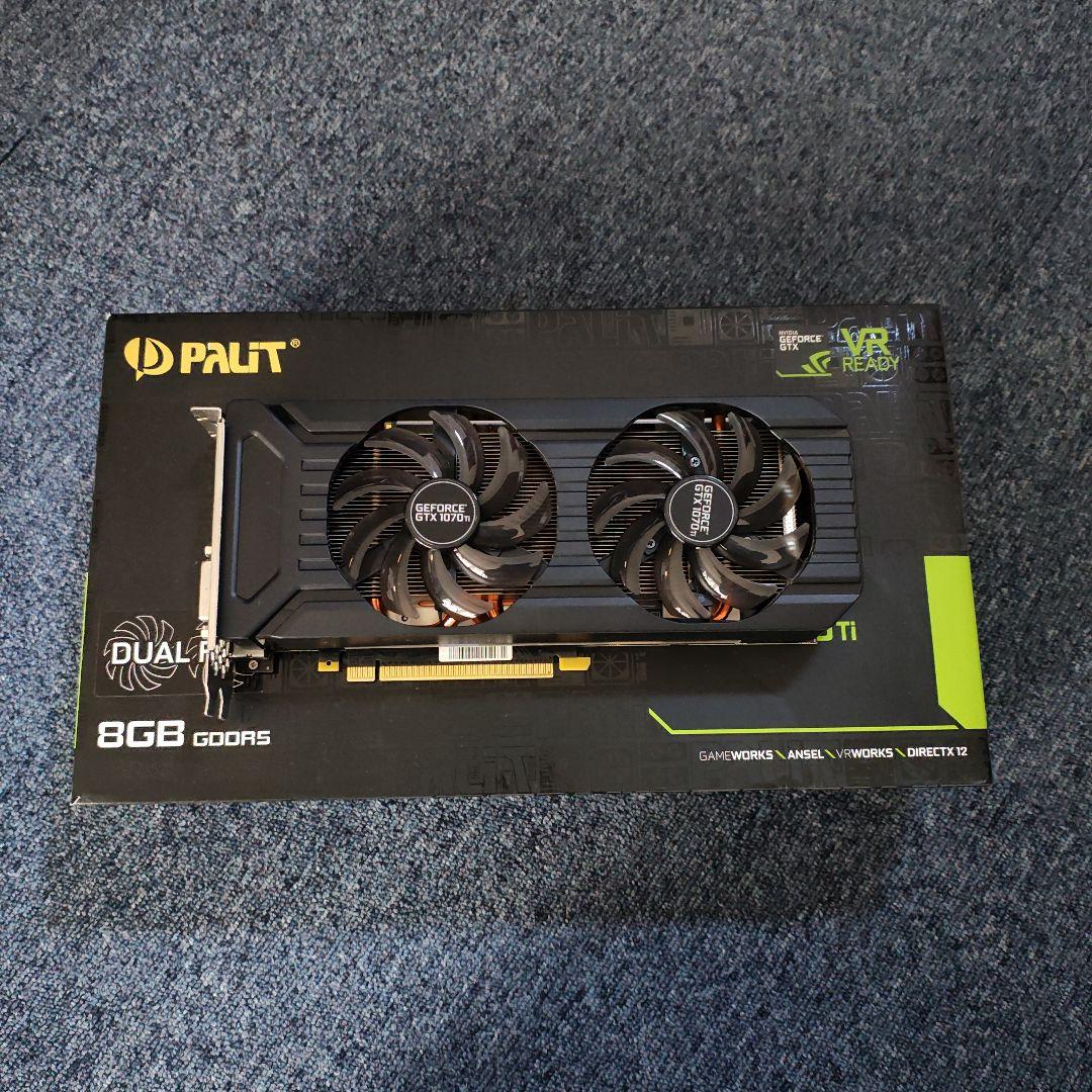 グラフィックボード・グラボ・ビデオカード PALIT GeForce GTX 1070Ti 8GB