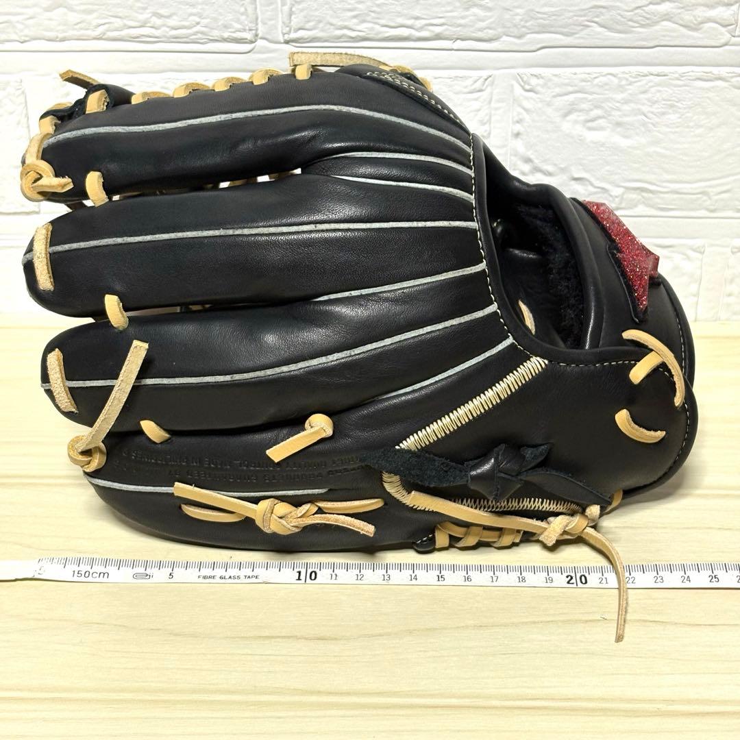 【美品】MIZUNO WILLDRIVE RED U-Plus 軟式 グローブ