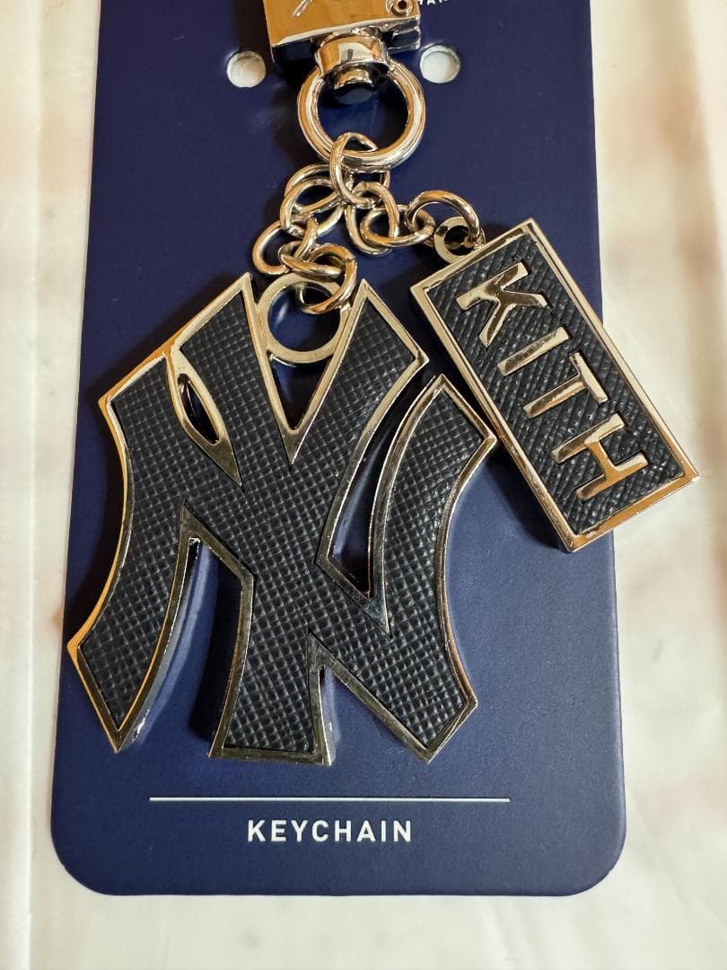 Kith NewYorkYankees Keyring キーリング キーホルダー
