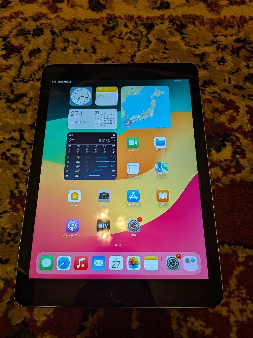 iPad 6世代 32GB シルバー