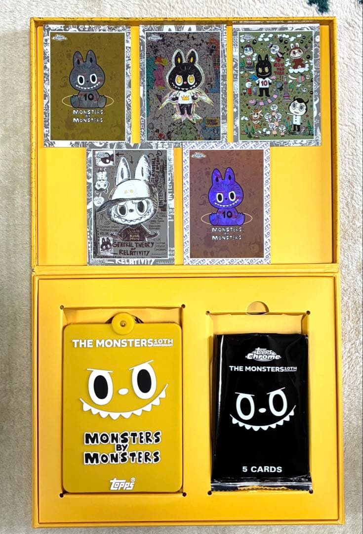 2025 Topps Chrome Labubu ラブブ トレカ