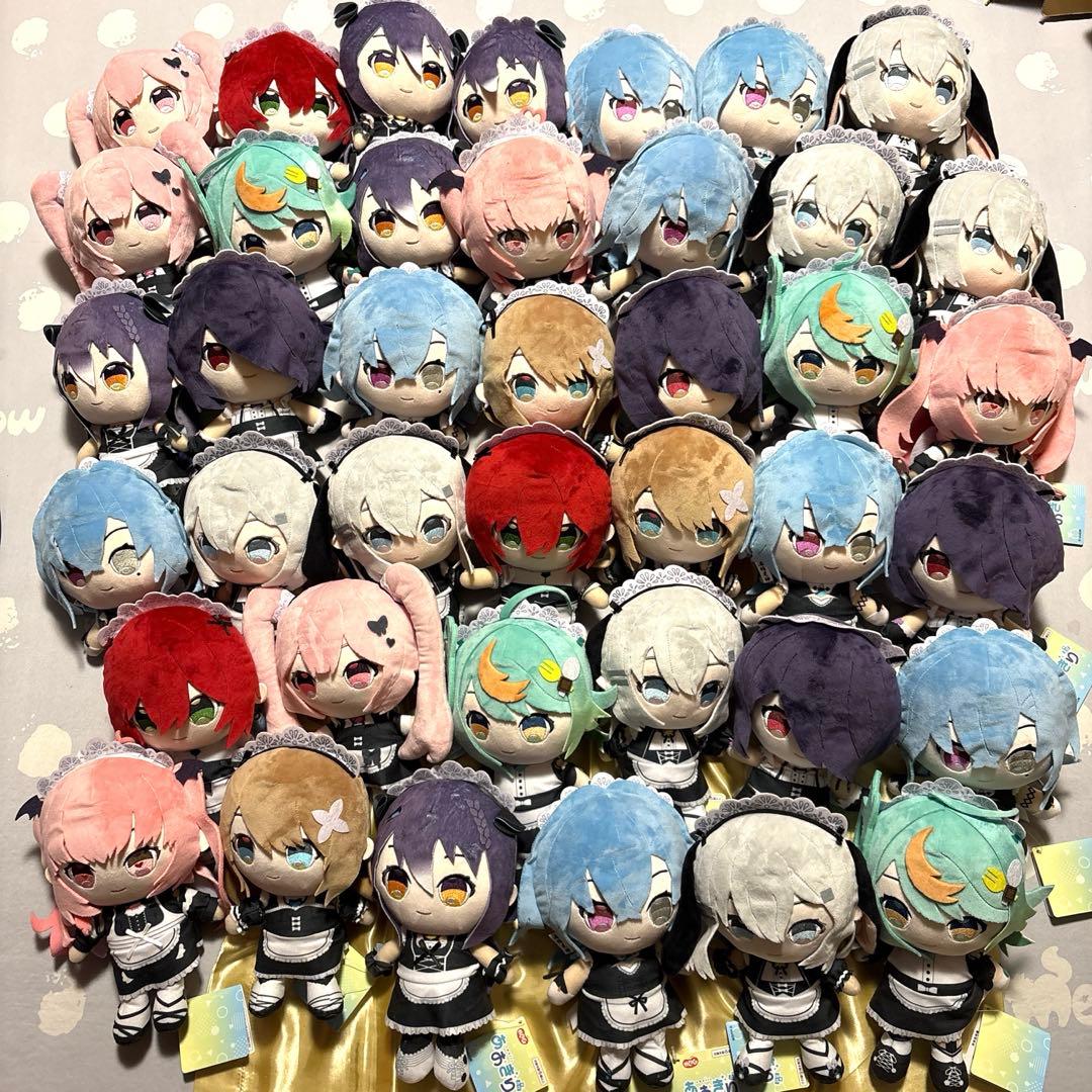 あおぎり高校 ココぎゅっと！ ぬいぐるみ メイドver. まとめ売り