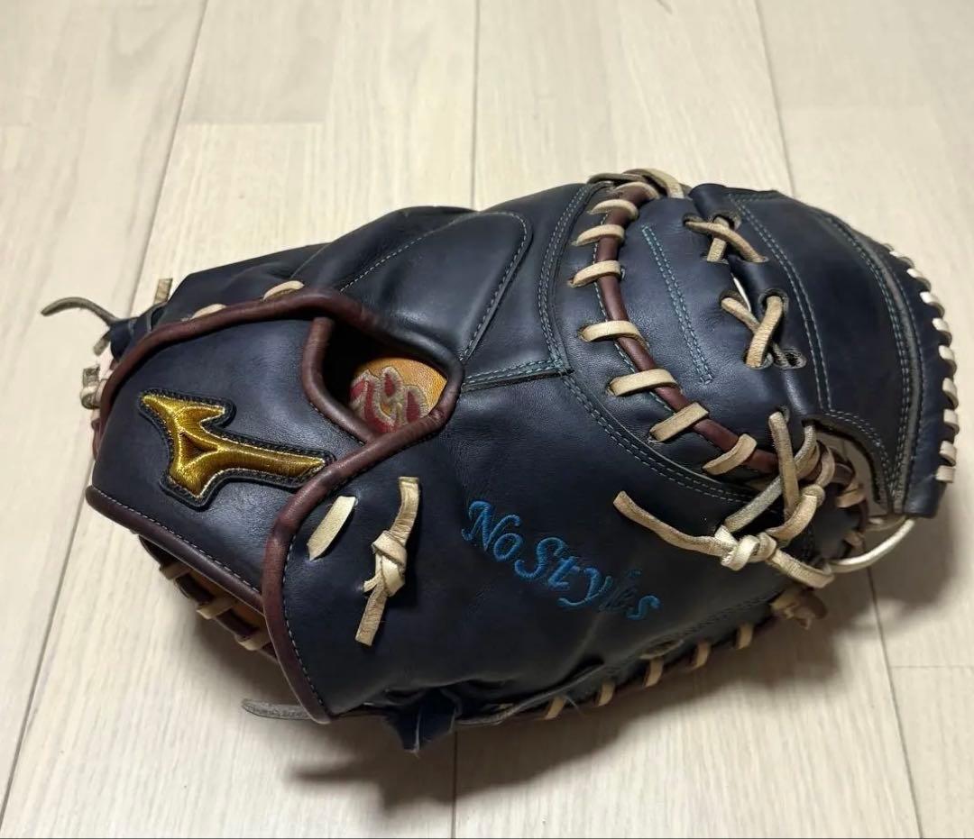 ミズノプロ軟式HAGAJAPANオーダーキャッチャーミット炭谷モデル