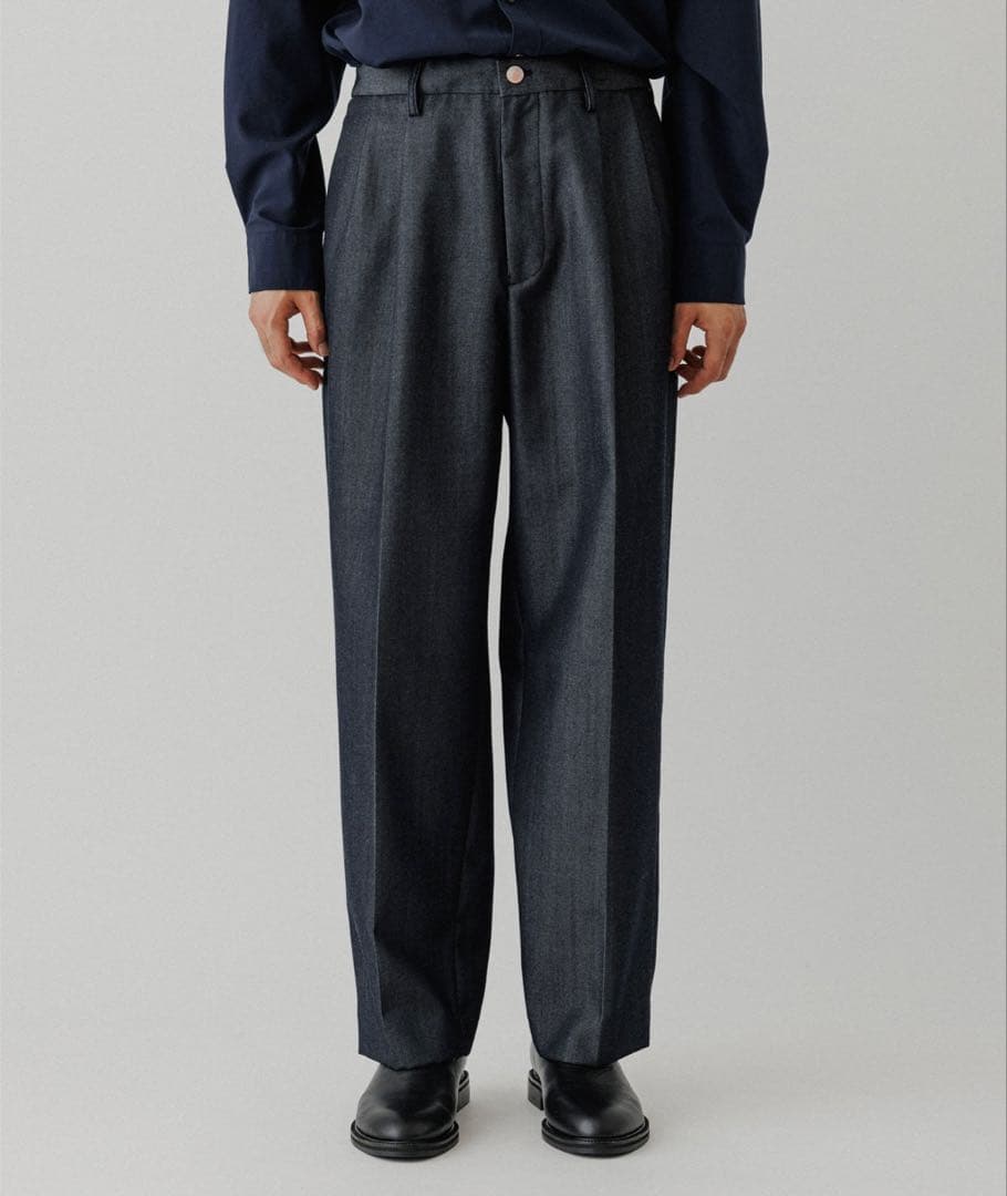 NIKKE ワイド イージー デニム スラックス / ADAM ET ROPE＇