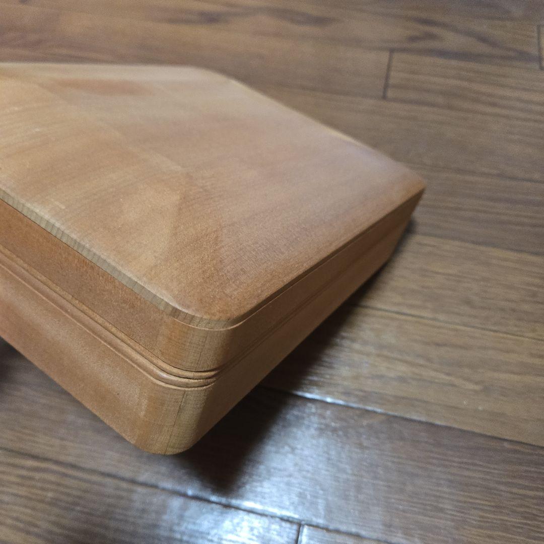 木製 鎌倉彫用桂木地 硯箱