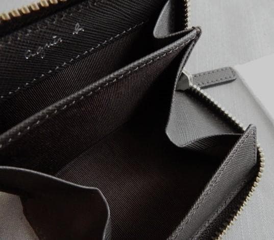 agnes b.カードミニ財布　L字ファスナーウォレット