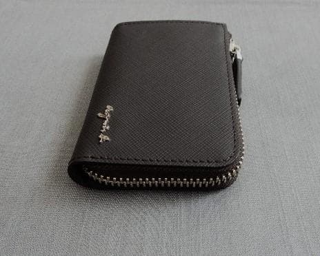 agnes b.カードミニ財布　L字ファスナーウォレット