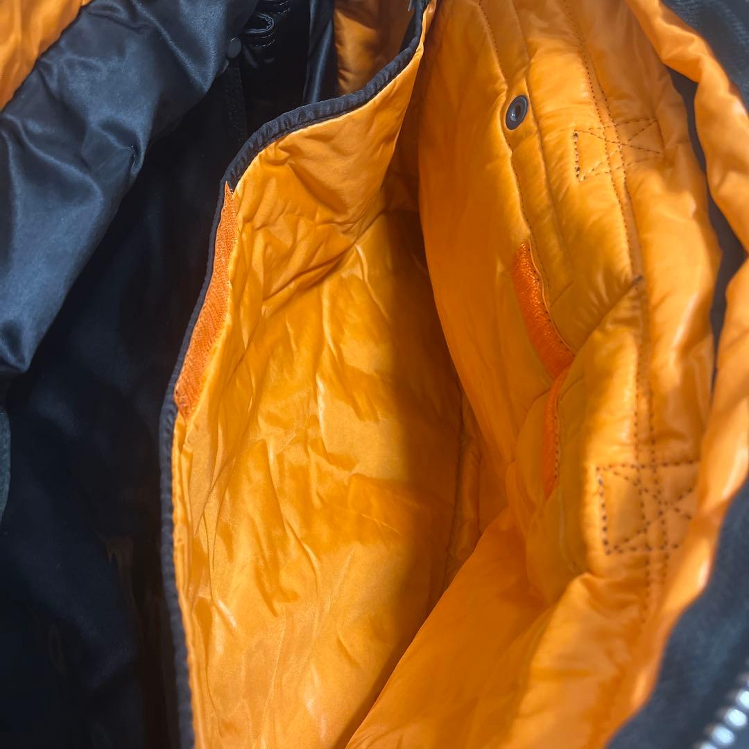 【極美品】PORTER TANKER 2way ビジネスバッグ ブラック 2層式