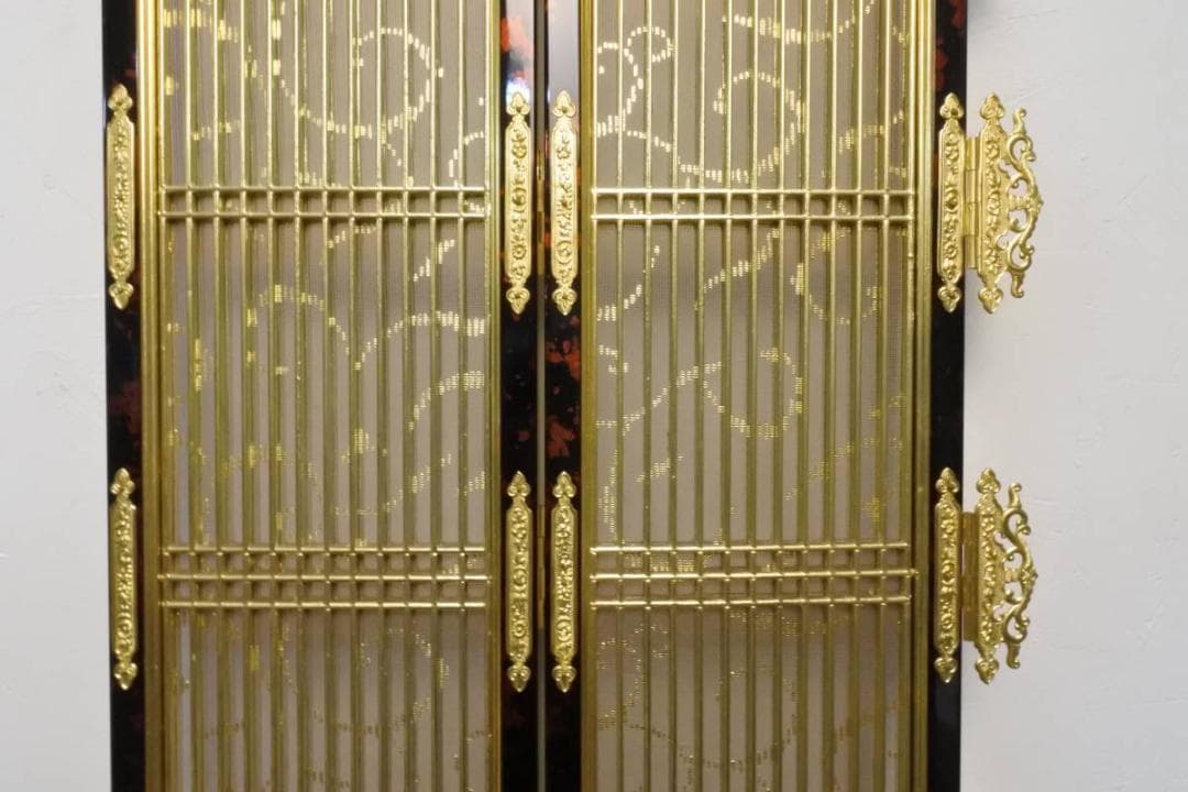 限定値下　【収集品】中扉　純金箔　仏壇　仏具　2752