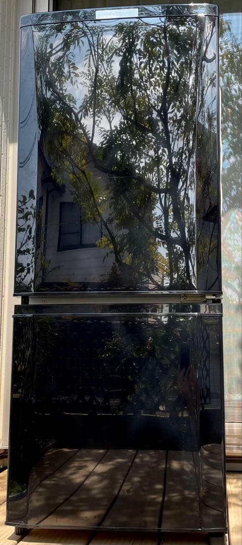 H*M様 冷蔵庫　単身用　三菱電機　ブラック　単身用冷蔵庫　黒　1人暮らし　送料