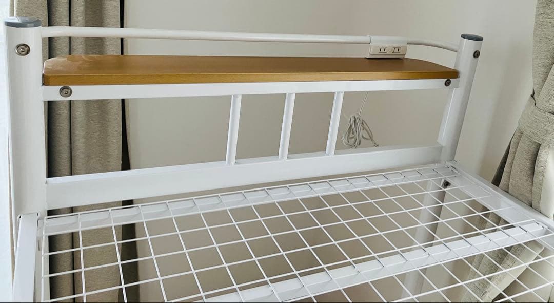 ハイベッド　ロフトベッド　コンセント付き