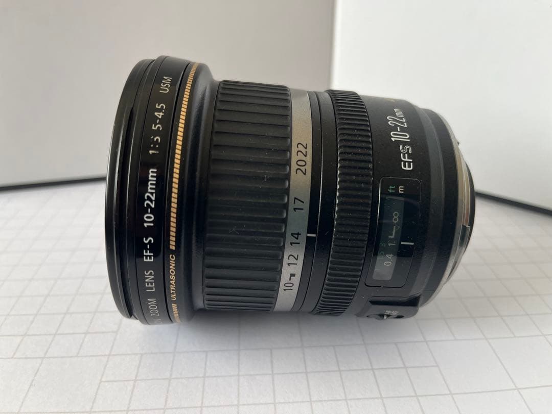 美品Canon EF-S 10-22㎜　1:3.5-4.5USM フィルター付き