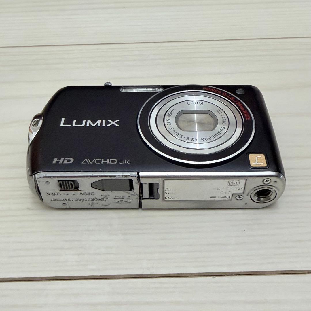 動作確認済み パナソニック LUMIX DMC-FX70 オールドコンデジ