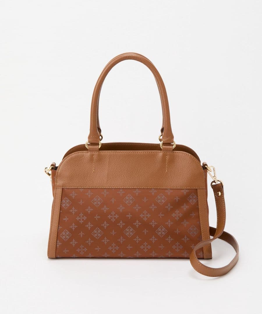 【最終値下げ】Morandi 2Wayナイロンジャガードボストンバッグ M