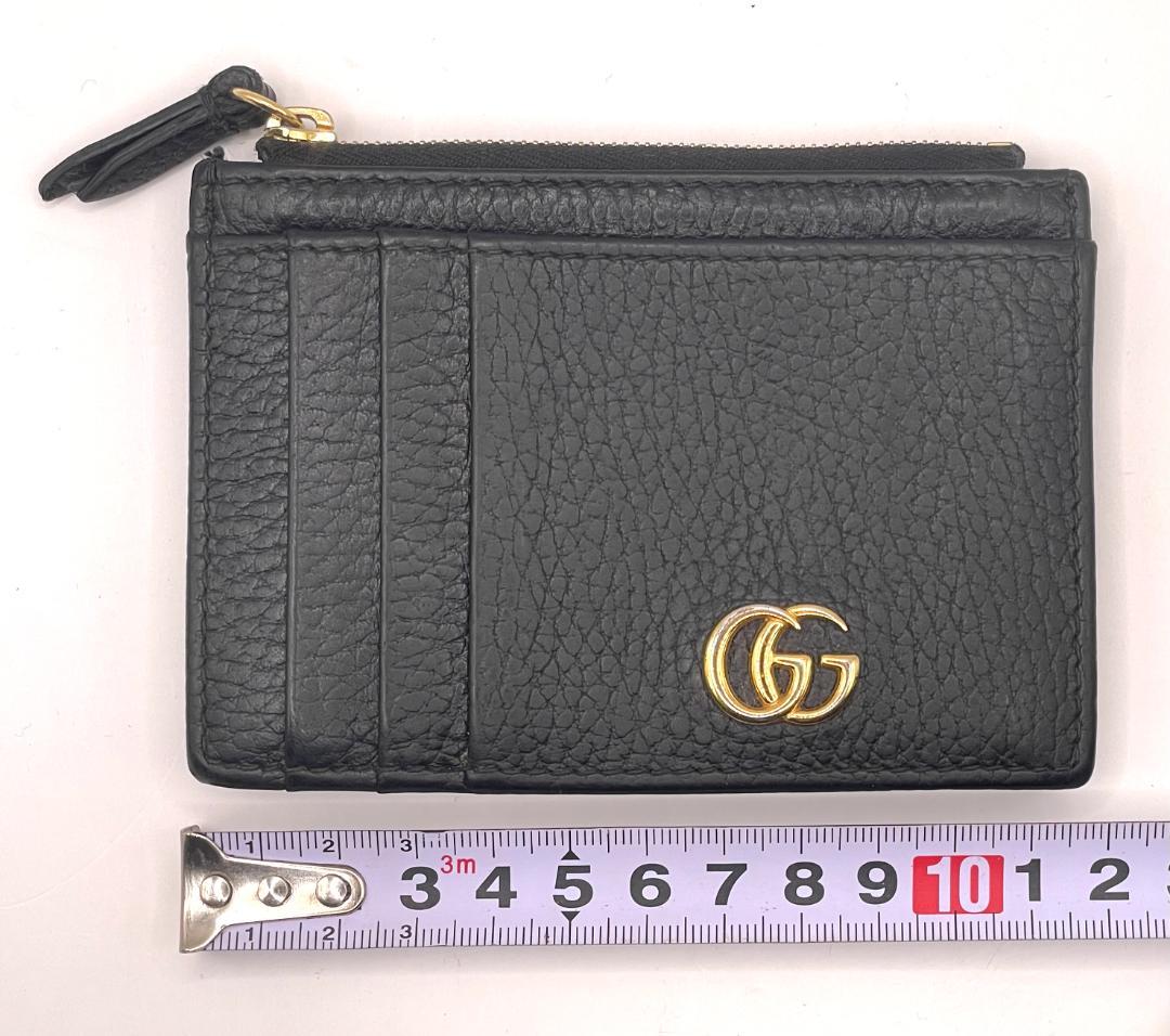 ゆ*う様 《正規品》GUCCI 　レザー　グッチ　ブランド　鑑定済み　黒　ケース
