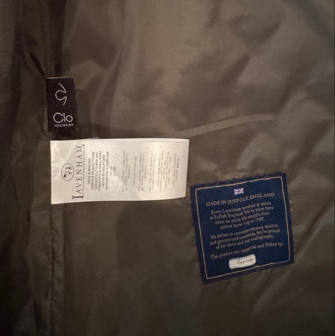 NICHOLAS DALEY × LAVENHAMダウンベスト