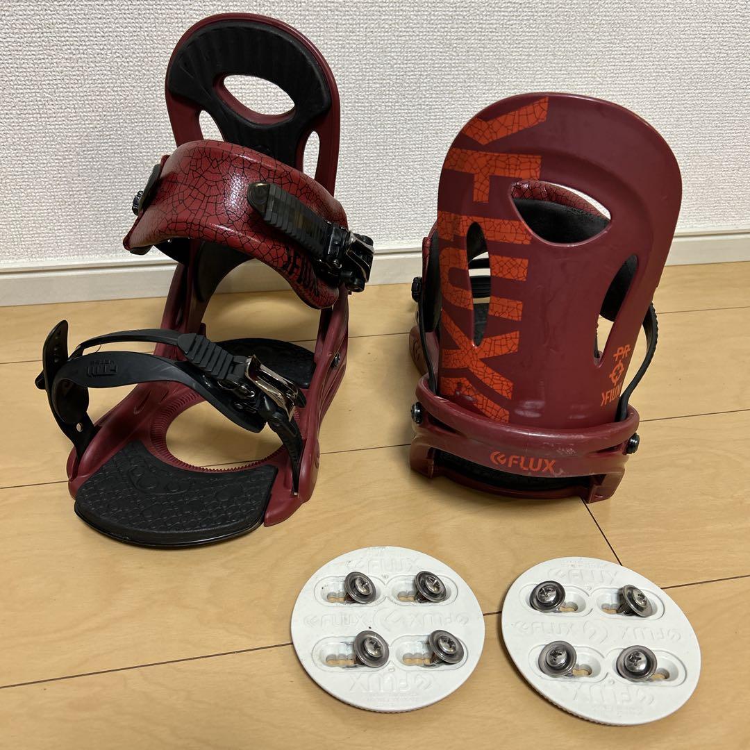 フラックス PR Mサイズ ビンディング スノーボード スノボー レッド　赤