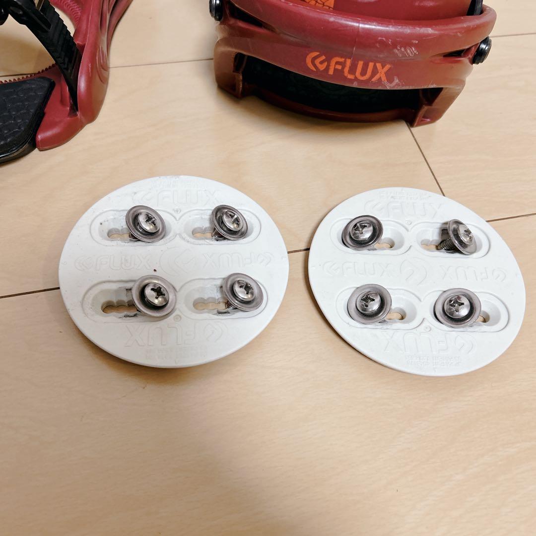 フラックス PR Mサイズ ビンディング スノーボード スノボー レッド　赤