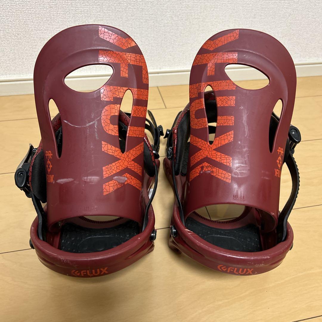 フラックス PR Mサイズ ビンディング スノーボード スノボー レッド　赤