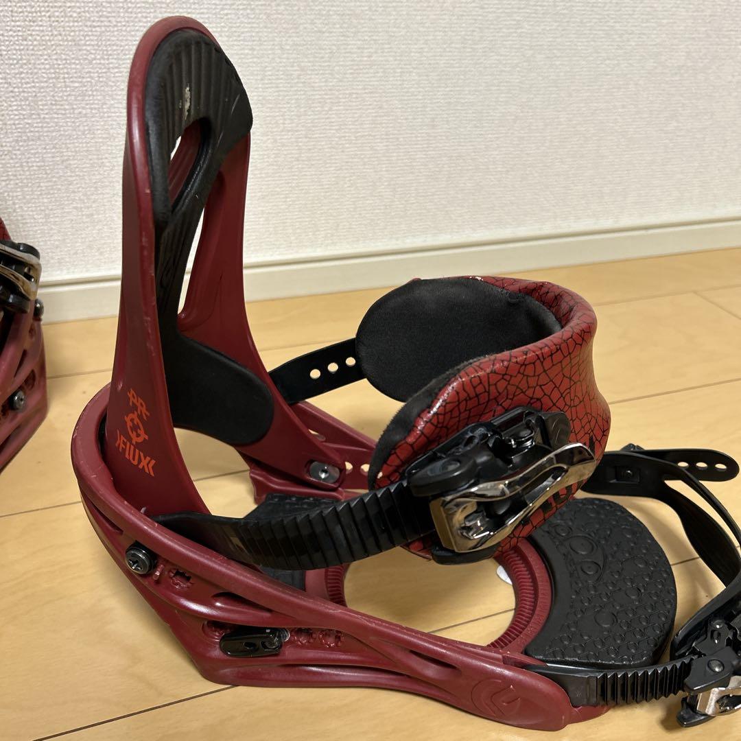 フラックス PR Mサイズ ビンディング スノーボード スノボー レッド　赤