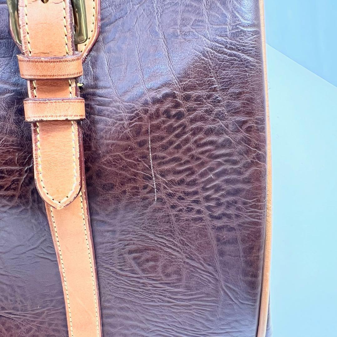 皇室御用達 SOMES SADDLE 本革ダレスバッグ