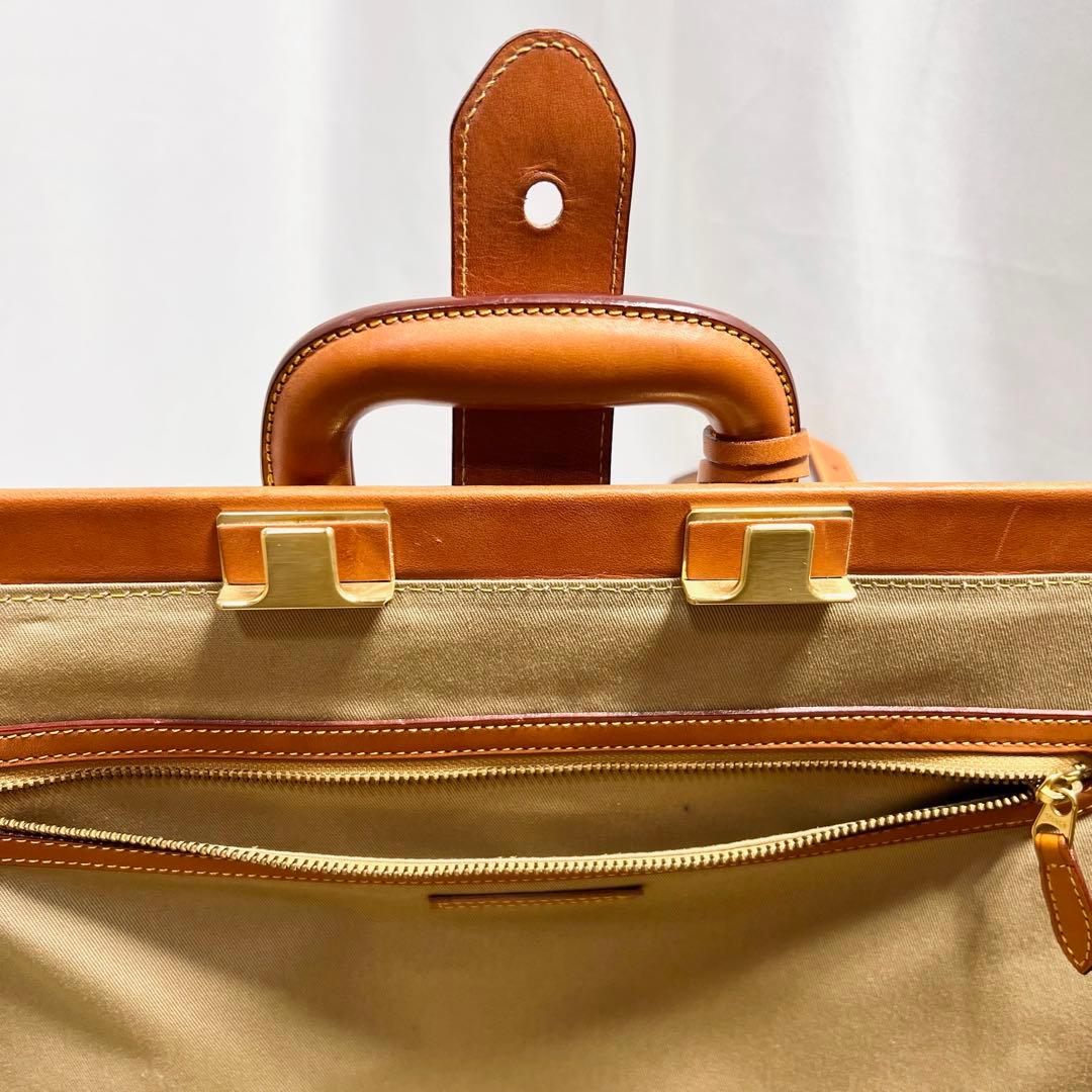皇室御用達 SOMES SADDLE 本革ダレスバッグ