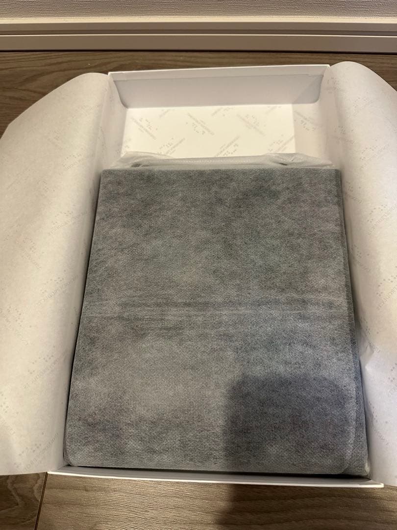 アンノウンプロダクツ　伊勢丹　レザーペーパーバッグ 小 ブラックウォッチ柄