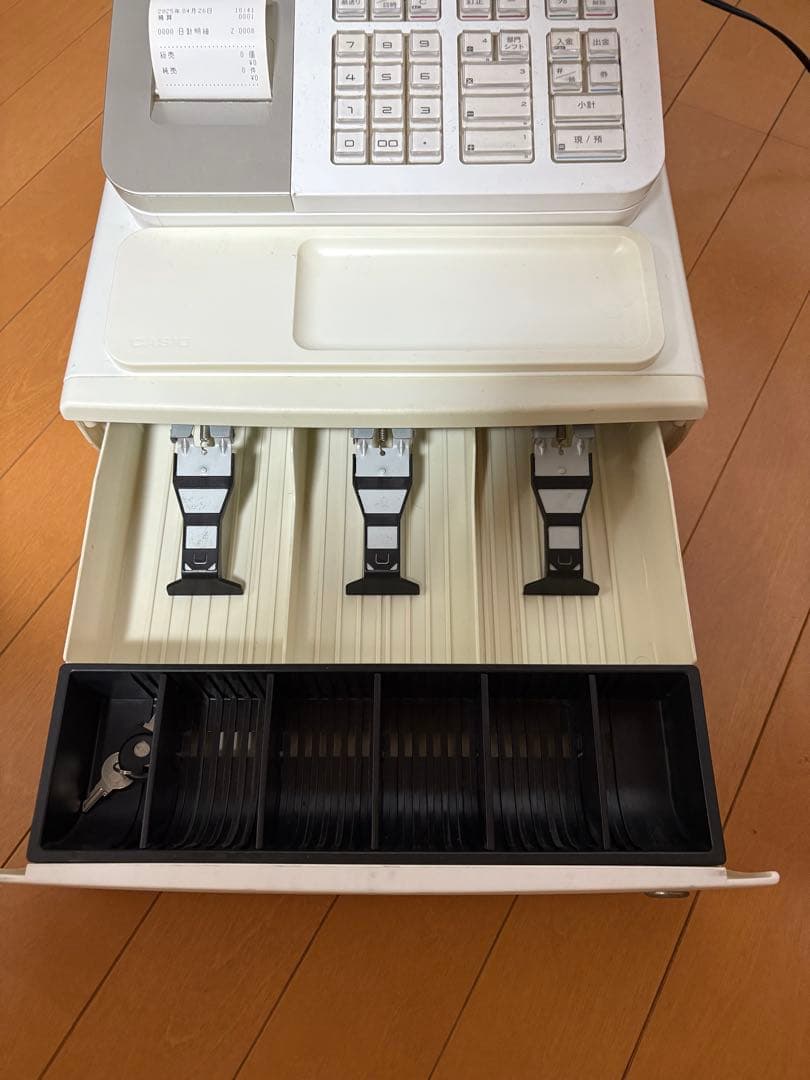 CASIO レジスター　SE-S20 ホワイト