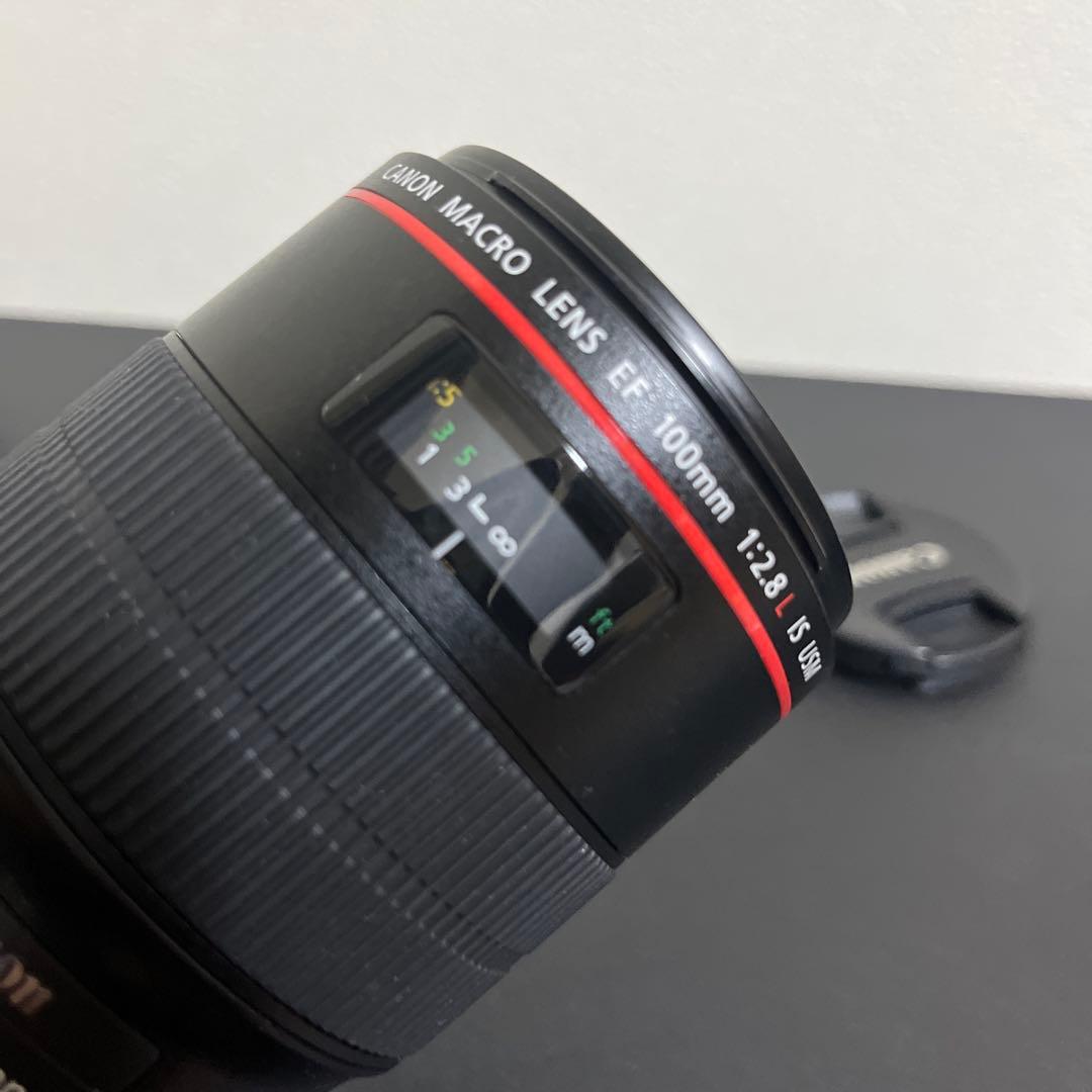 （美品）Canon EF 100mm f/2.8L マクロ IS USM