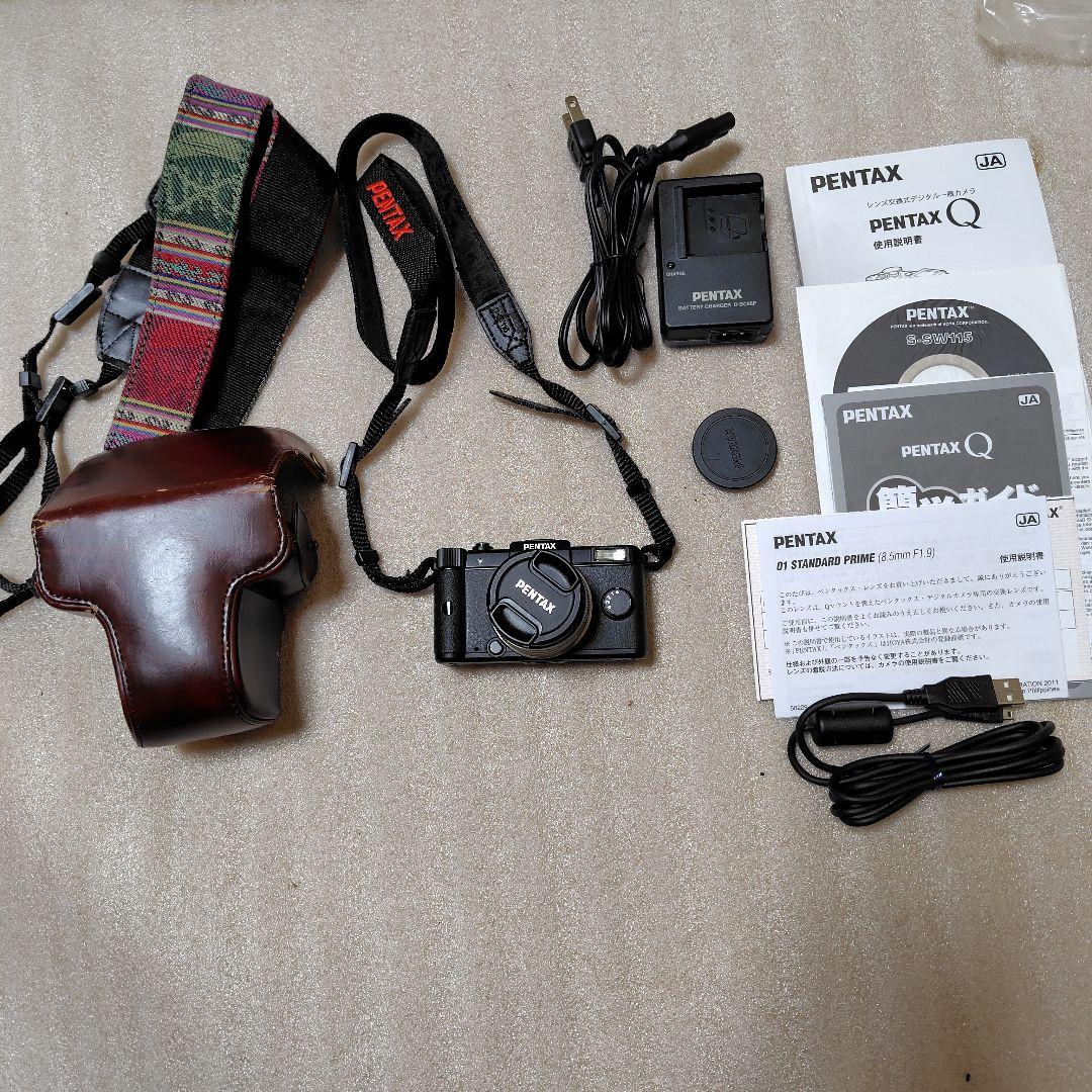 ペンタックス　Q 01スタンダードレンズ　フィルターつき