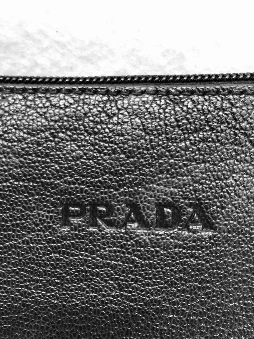 美品！PRADA ブラック 折り畳みエコバッグ