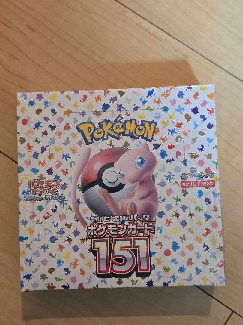 ※ ポケモンカード 151 BOX 未開封 シュリンク付き ポケカ