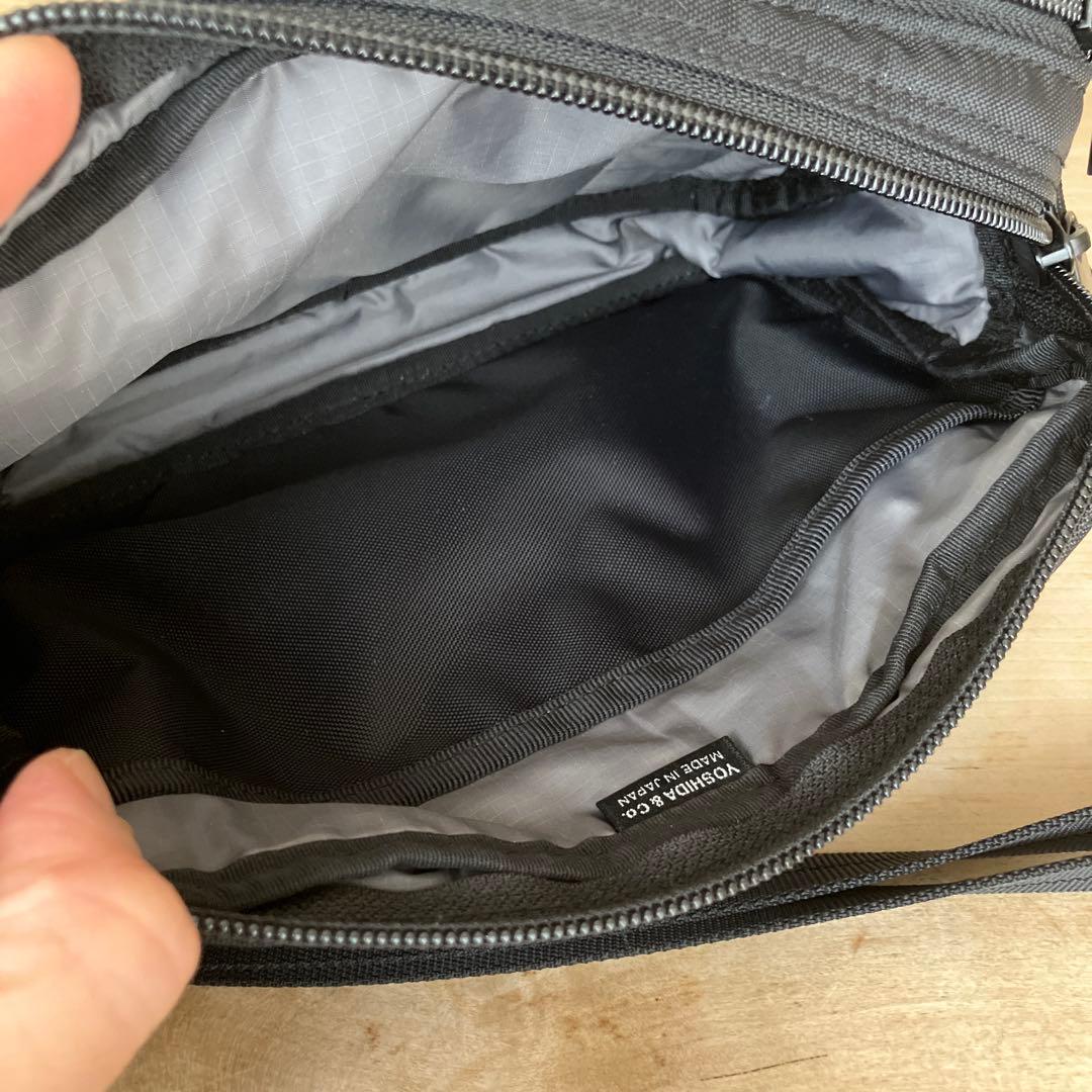 吉田カバン　PORTER FLASH（フラッシュ）　ショルダーバッグ　ブラック