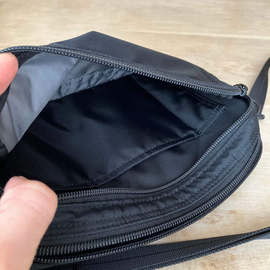 吉田カバン　PORTER FLASH（フラッシュ）　ショルダーバッグ　ブラック