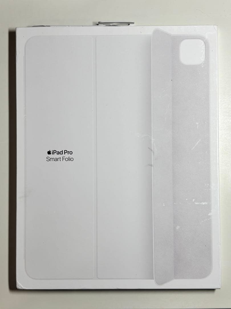 【新品】13インチ iPad Pro用スマートフォリオ・ホワイト②