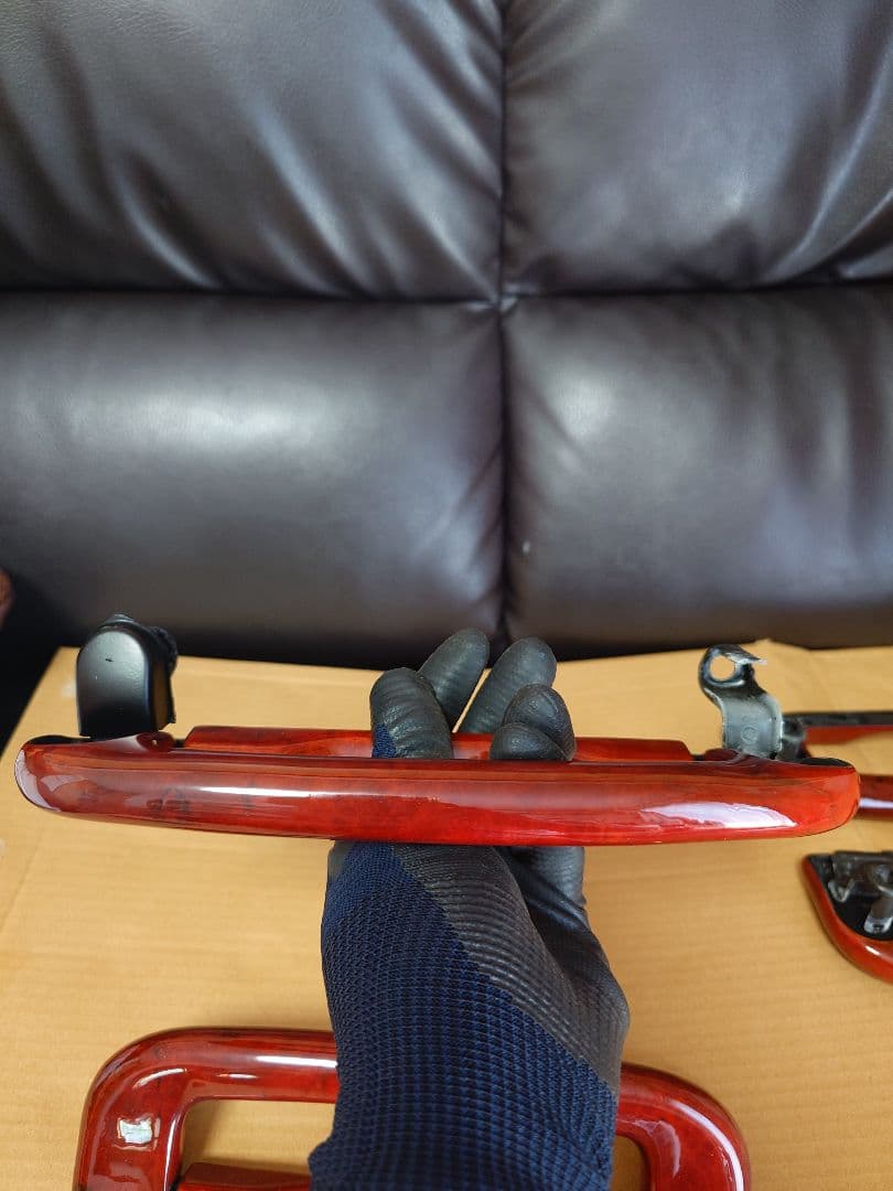 セルシオ30後期　木目調アシストグリップ