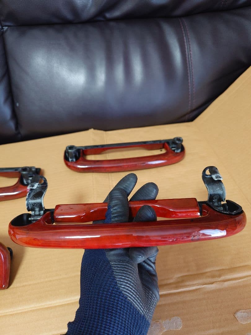 セルシオ30後期　木目調アシストグリップ