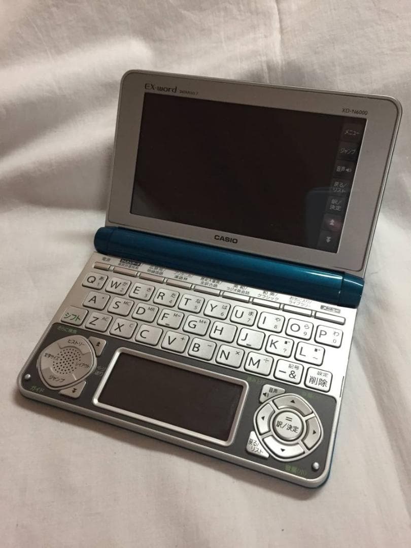 新品並　電子辞書　CASIO　EX-WORD　XD-N6000