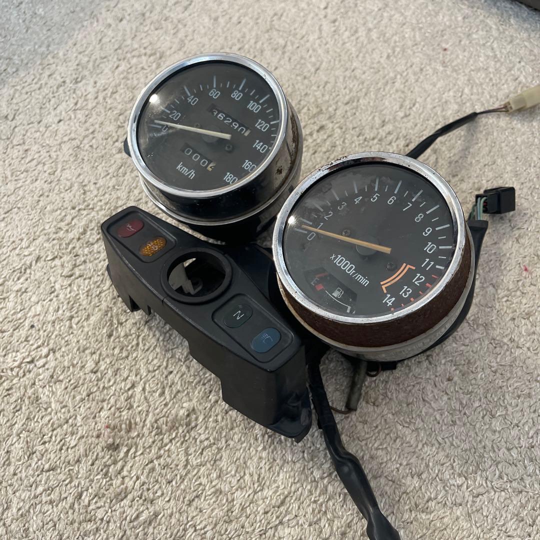 ゼファー400 砲弾メーター zephyr