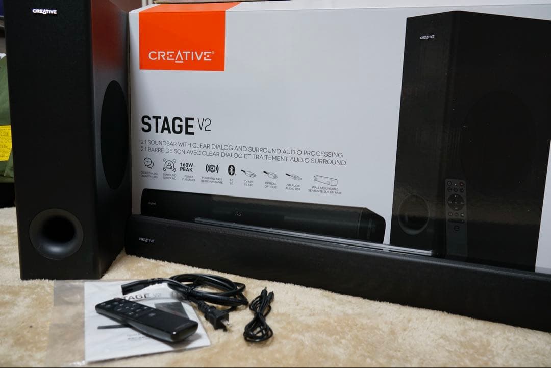 Creative STAGE V2 サウンドバー