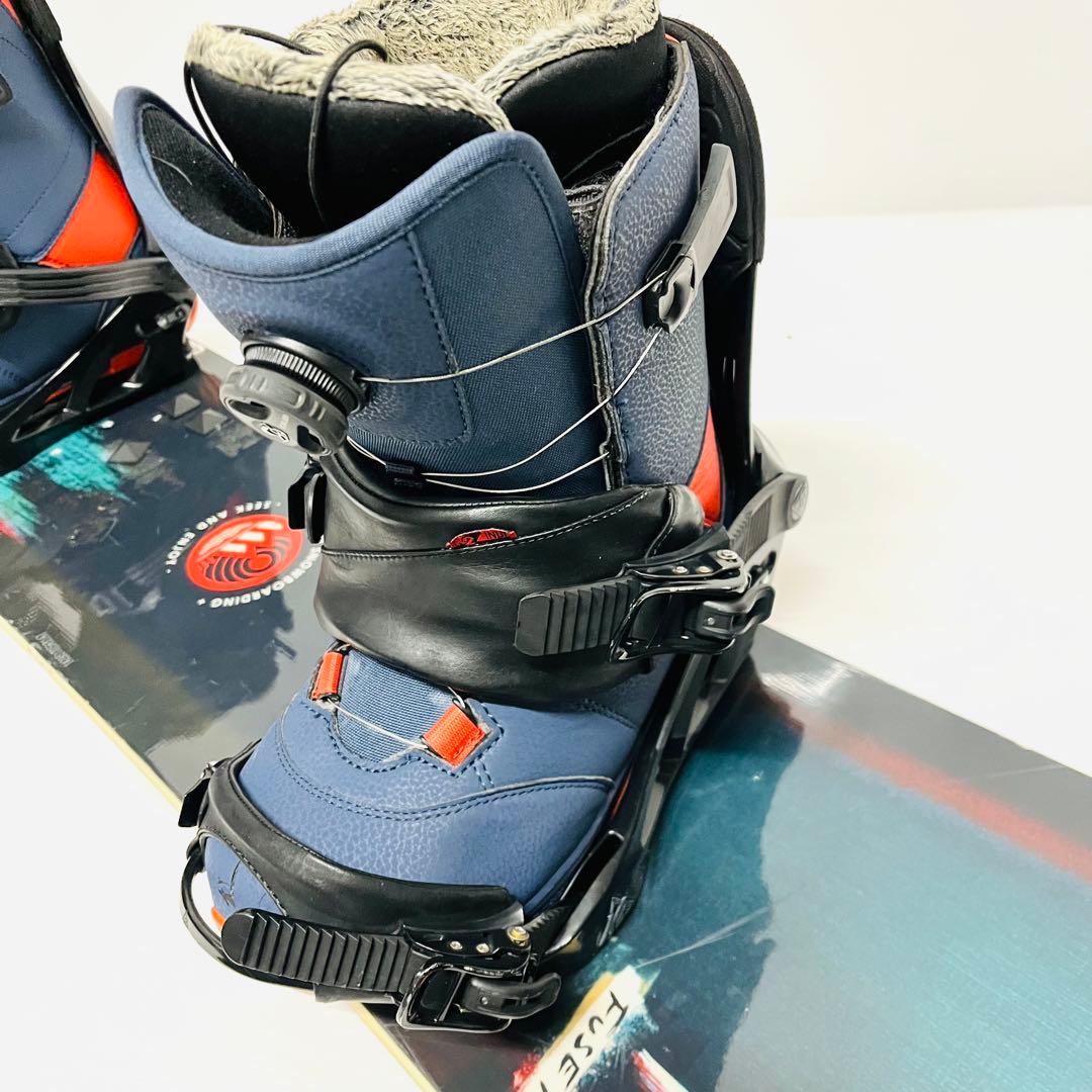 K2 FUSE スノボ3点セット　スノーボード　147cm 25.5cm ブーツ