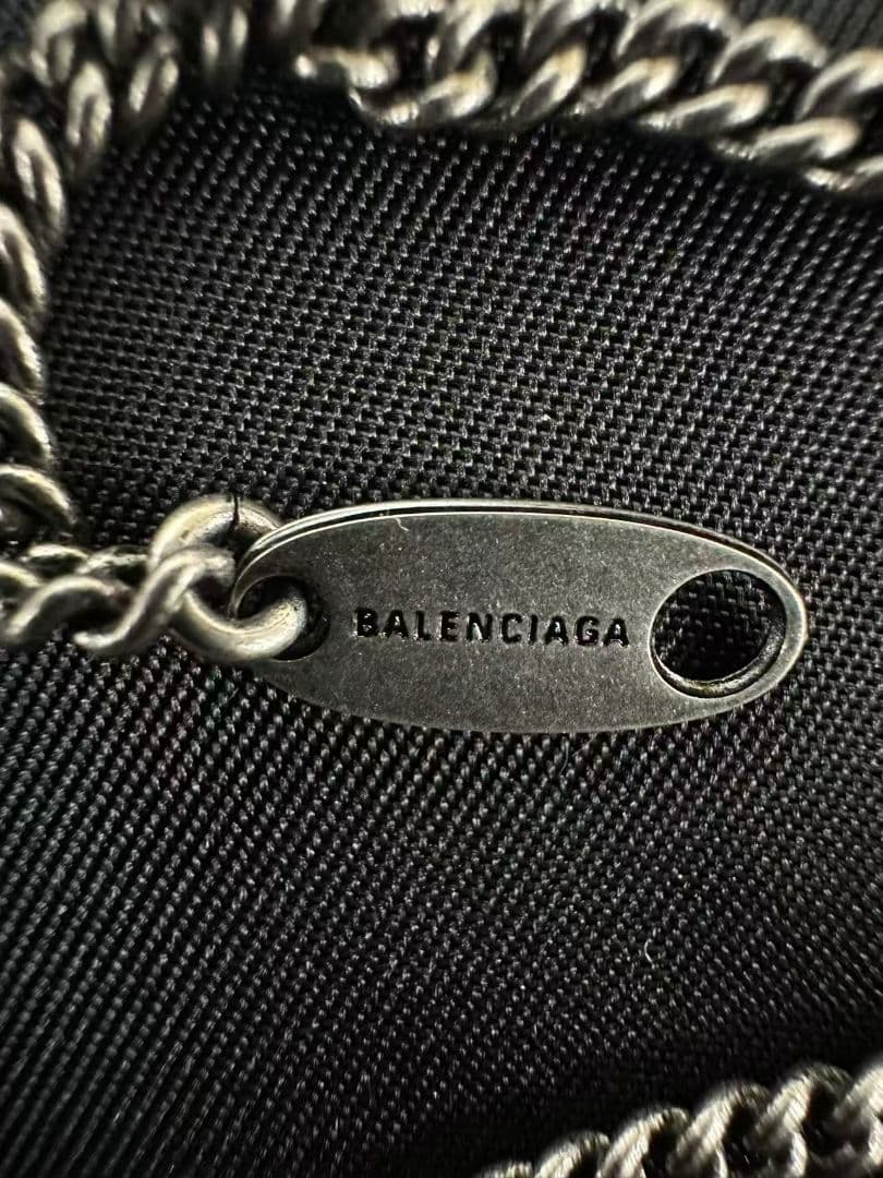 BALENCIAGA チェーンネックレス 新品同様
