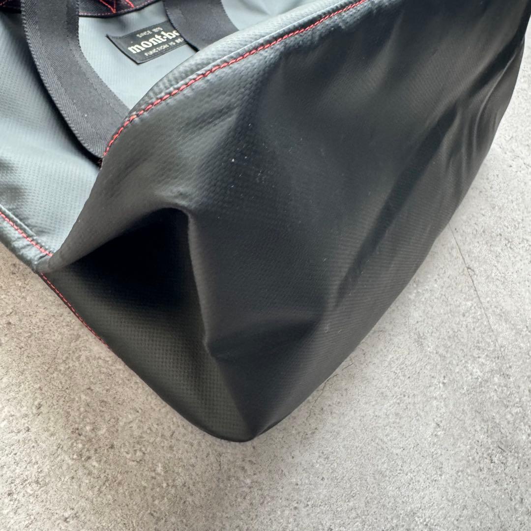 極美品 モンベル 防水 タフトート バッグ M ブラック 1123234