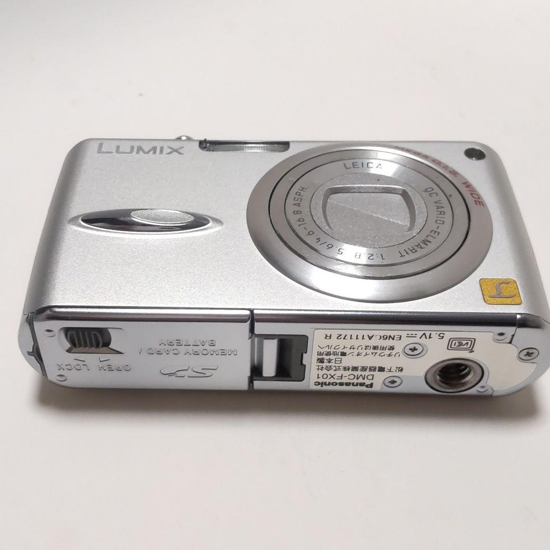 動作確認済み パナソニック LUMIX DMC-FX01 オールドコンデジ