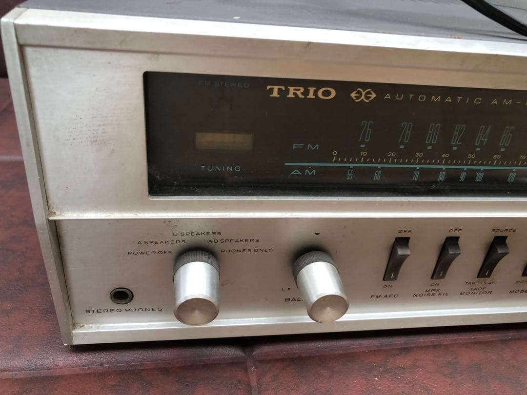 TRIO 真空管式ラジオ W X-333(J055)